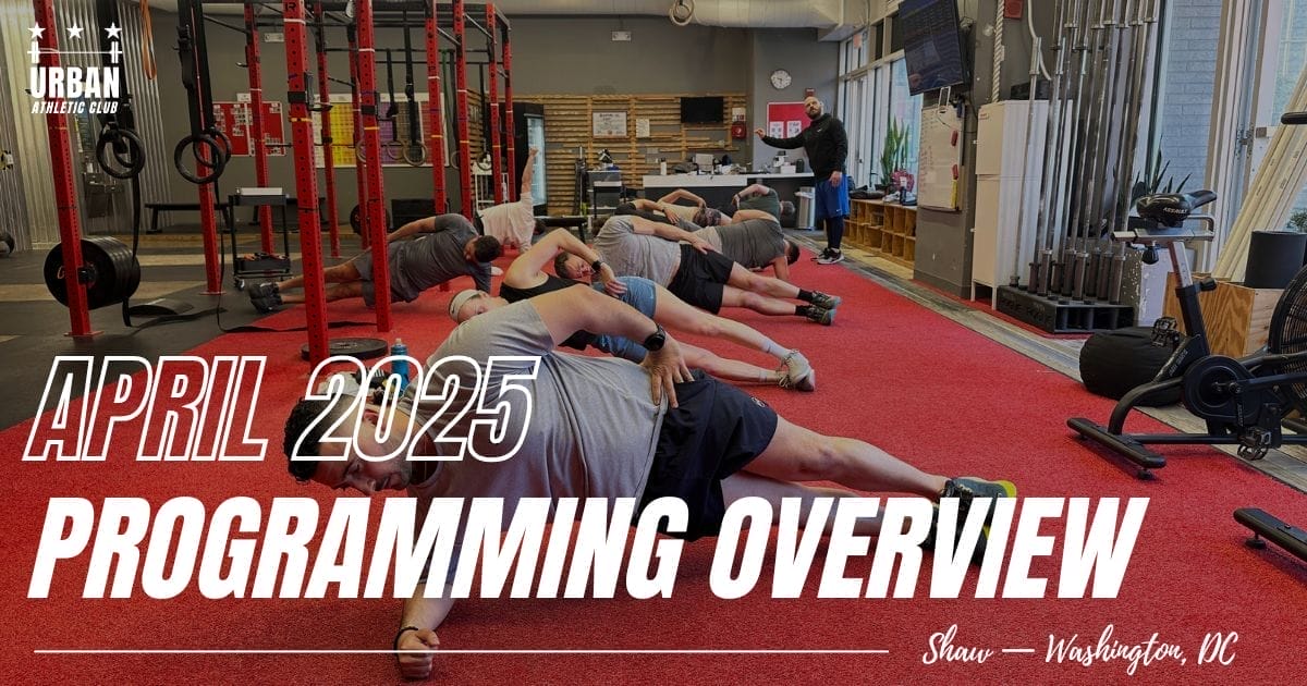 April Programming