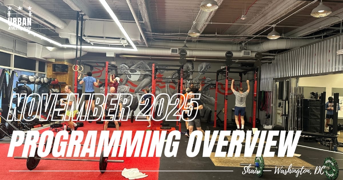 November Programming